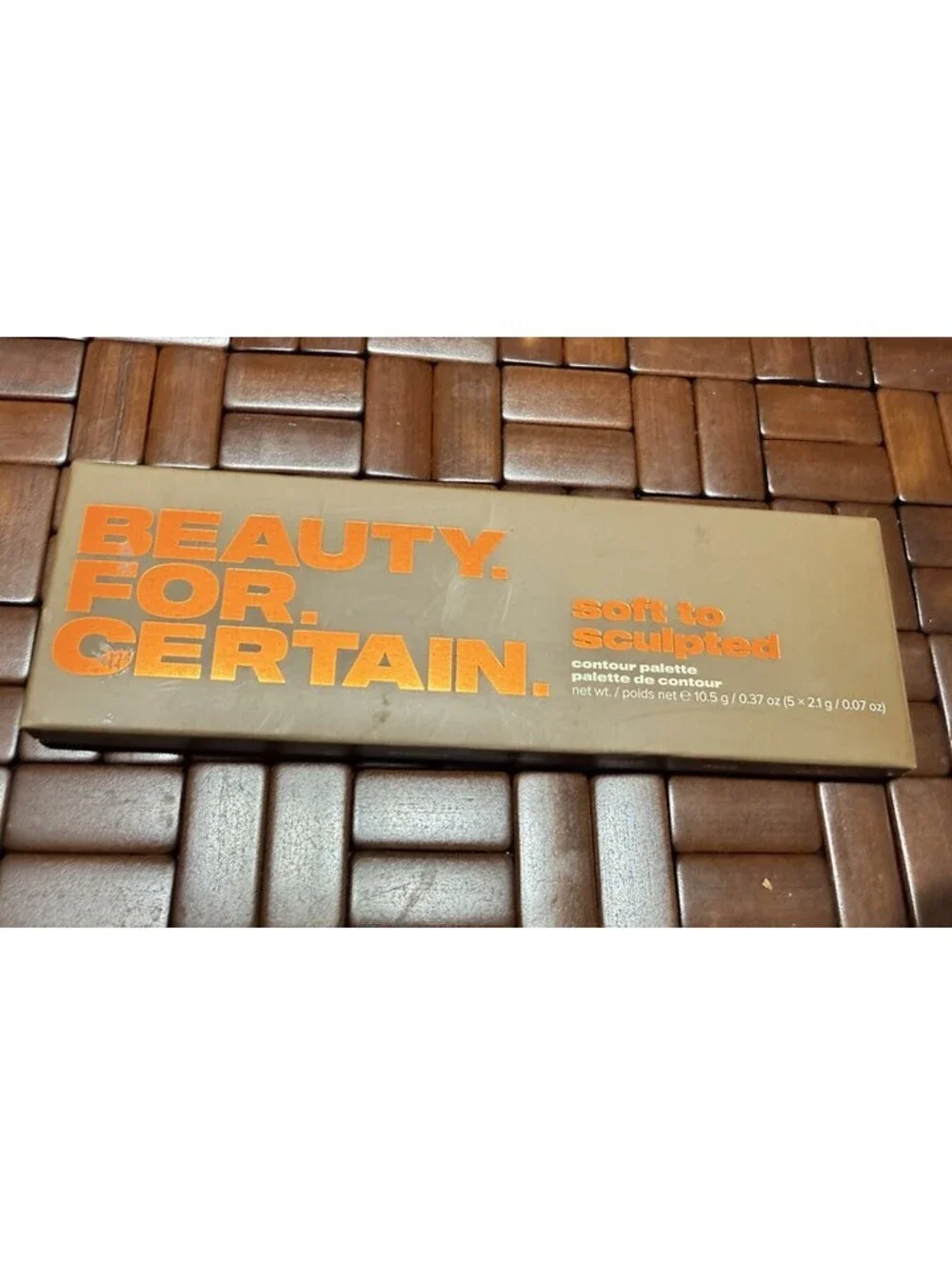Beauty For Certain Soft to Sculpted Contour Palette Sand Clay Stone 0.37oz